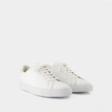 Retro Classic Sneakers - COMMON PROJECTS - Leather - Silver