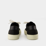 Achilles In Canvas Sneakers - COMMON PROJECTS - Leather - Black