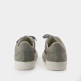 Retro In Suede Sneakers - COMMON PROJECTS - Leather - Green