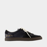Bball Slim Sneakers - COMMON PROJECTS - Leather - Black