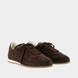 Driving Shoe Sneakers - COMMON PROJECTS - Leather - Brown