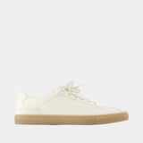 Tennis Sneakers - COMMON PROJECTS - Canvas - Beige