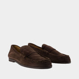 Loafers - COMMON PROJECTS - Leather - Brown