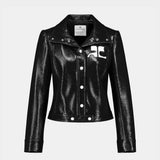 Reedition Jacket - Courreges - Vinyl - Black