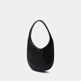 Medium Soft Swipe Handbag - Coperni - Leather - Brown