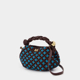 Bou Mini Braided Purse - Ganni - Synthetic - Brown