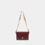 Ll Medium Note Purse - Burberry - Leather - Red