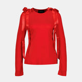 Bow Tail T Shirt - Simone Rocha - Synthetic - Red