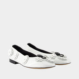 Brielle Ballerinas - CECILIE BAHNSEN - Leather - White