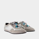 Blaise Sneakers - CECILIE BAHNSEN - Leather - Silver