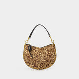 Oskan Soft Zip Clutch - Isabel Marant - Leather - Brown