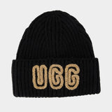 U Chunky Beanie - UGG - Acrylic - Black