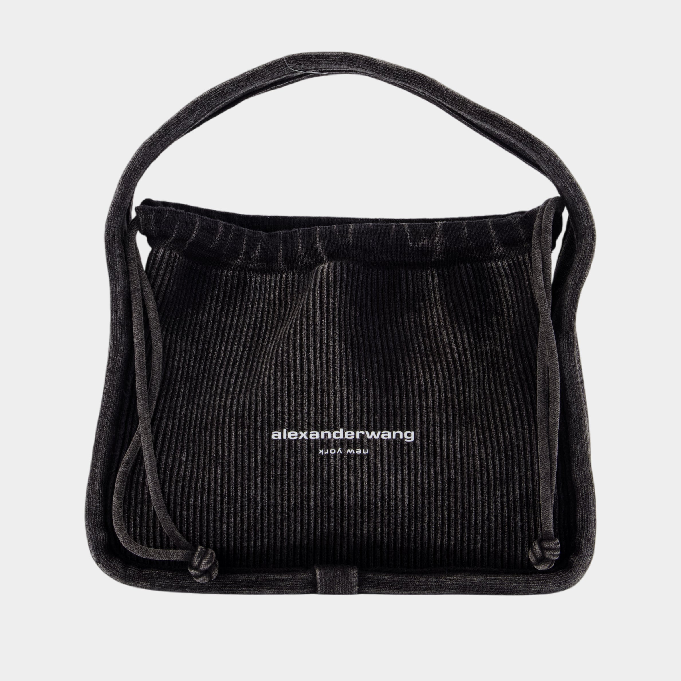 ALEXANDER WANG ×  ブラック ボストンバッグ 中古・古着通販】ALEXANDER WANG (アレキサンダーワン) ボストン