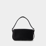 Ricco Medium Flap Bag - Alexander Wang - Leather - Black