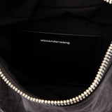 Twyst Top Handle Bag - Alexander Wang - Leather - Black