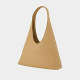 Pike Small Hobo Shoulder Bag - Alexander Wang - Leather - Beige
