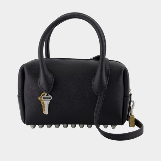 Roux Small Top Handle Bag - Alexander Wang - Leather - Black