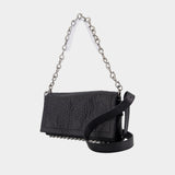 Ricco Crushed Slim Shoulder Bag - Alexander Wang - Leather - Black