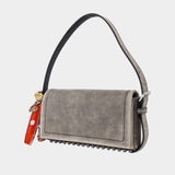 Ricco Relic Slim Shoulder Bag - Alexander Wang - Leather - Grey