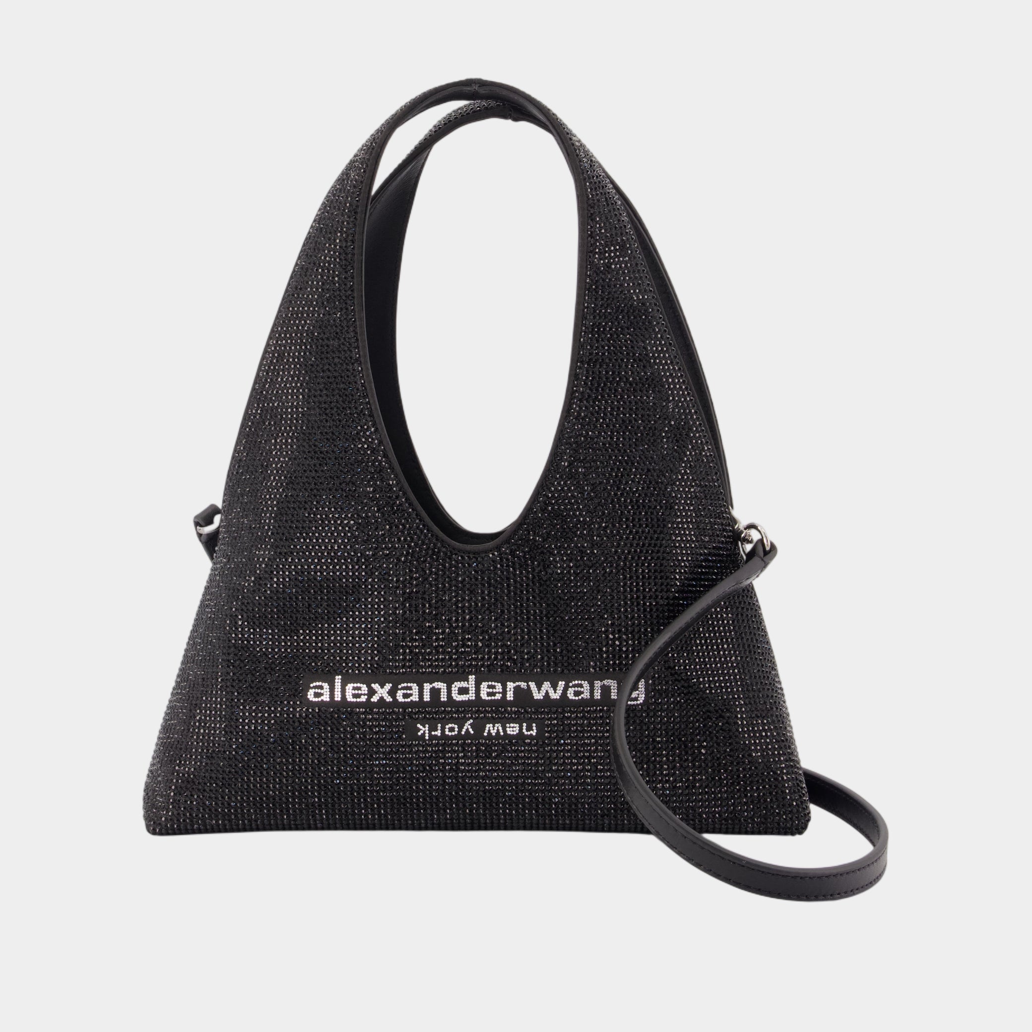 Pike Mini Shoulder Bag - Alexander Wang - Synthetic - Black