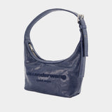Punch Small Shoulder Bag - Alexander Wang - Cotton - Blue