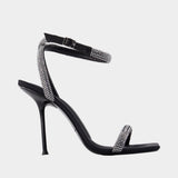 Julie 105mm Sandals - Alexander Wang - Synthetic - Black