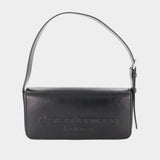 Punch Flap Shoulder Bag - Alexander Wang - Leather - Black