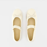 Ballerinas Jolie - ANINE BING - Leather - White