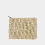Rio Pouch - ANINE BING - Leather - Beige