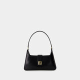 Lou Shoulder Bag - ANINE BING - Leather - Black