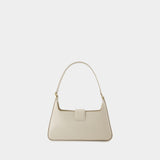 Lou Shoulder Bag - ANINE BING - Leather - White