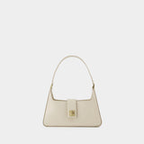 Lou Shoulder Bag - ANINE BING - Leather - White