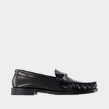 Amoc Loafers - ANINE BING - Leather - Black