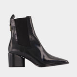 Livia Chelsea Ankle Boots - ANINE BING - Leather - Black