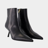 Hilda Ankle Boots - ANINE BING - Leather - Black