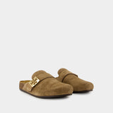 Mellow Sandals - Tory Burch - Leather - Brown