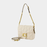 Tabby Shoulder Bag - Coach - Laether - White