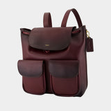 Crosby 28 Backpack - Coach - Leather - Burgundy