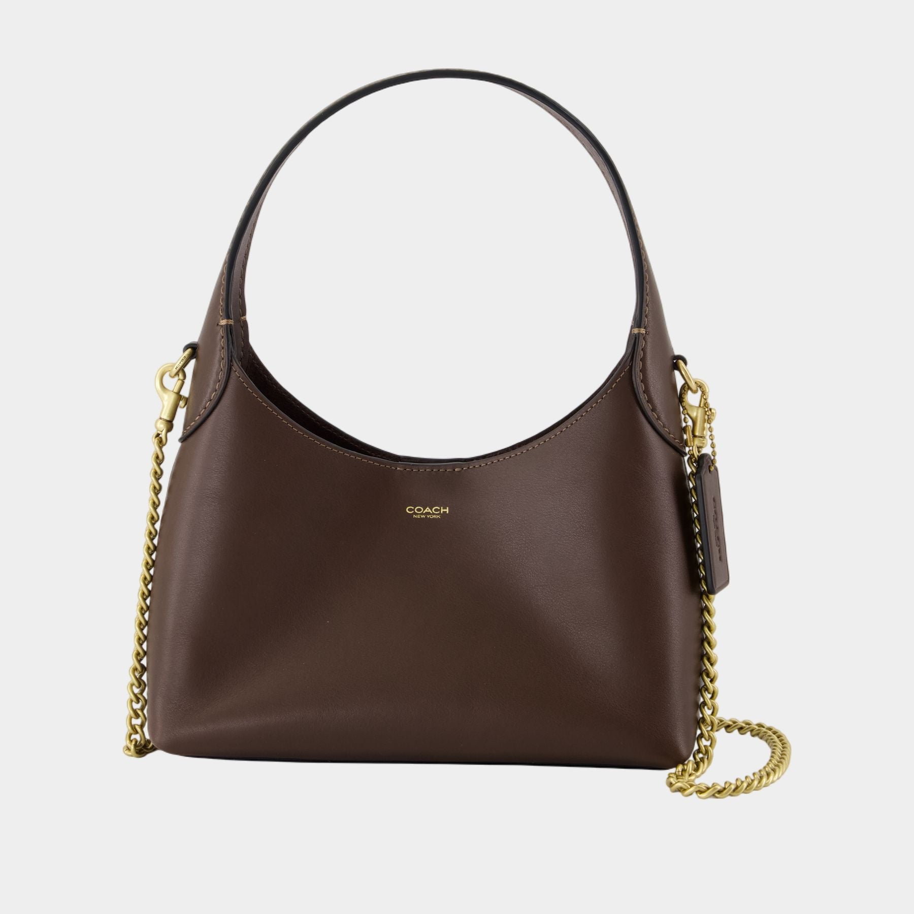 Coach ボディバッグ ニューヨークデザイン Brooklyn 23 Shoulder Bag - Coach - Leather - Brown