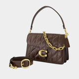 Tabby With Chain Shoulder Bag - Coach - Leather - Brown