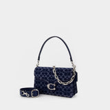Chain Tabby Shoulder Bag With Chain - Coach - Cotton - Blue