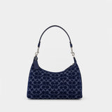 Signature Juliet Shoulder Bag - Coach - Cotton - Blue