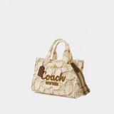 Maxi Signature Canvas Cargo Tote 26 Bag - Coach - Cotton - Neutral