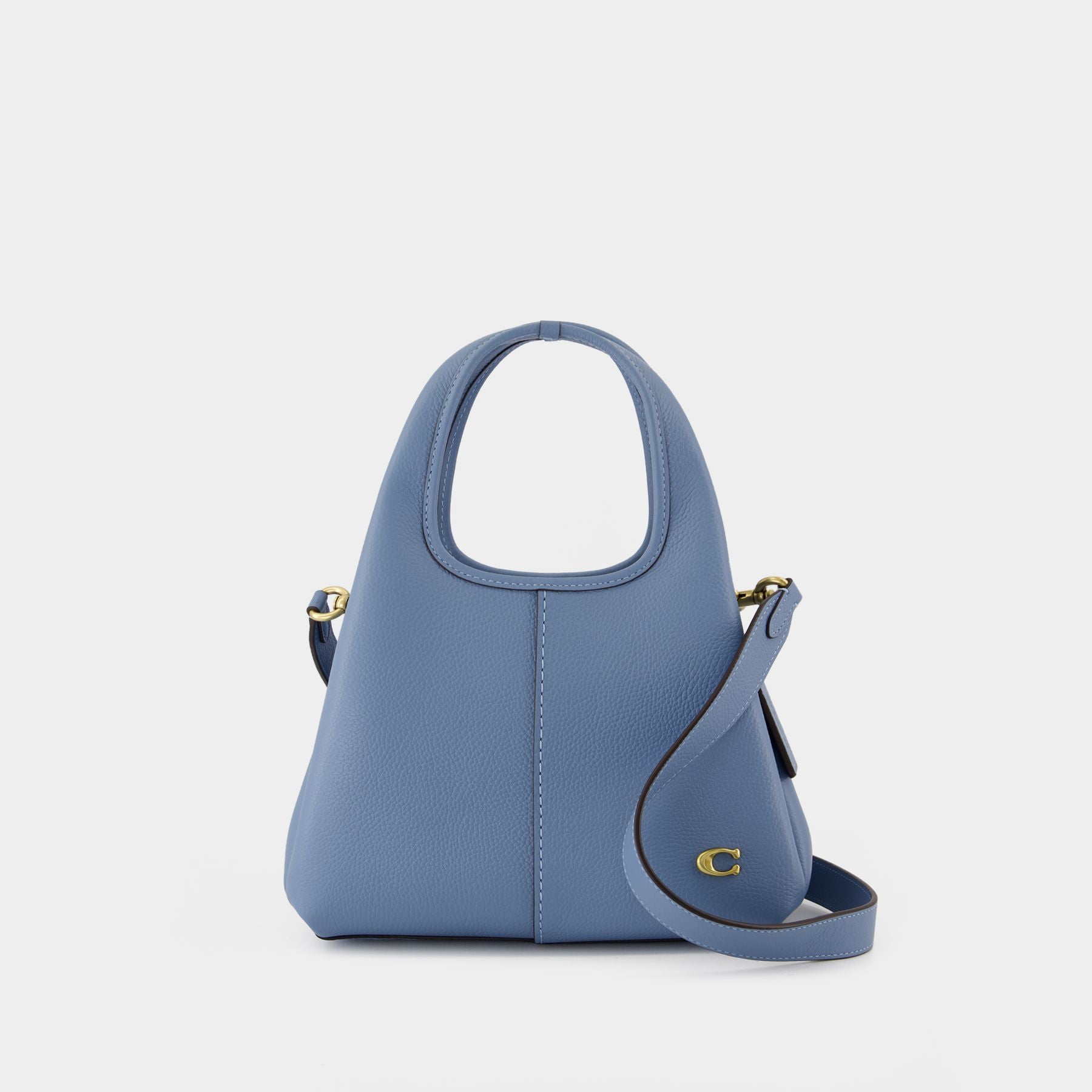Lana 23 Shoulder Bag Coach Leather Blue