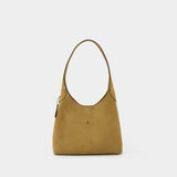 Suede Brooklyn 28 Shoulder Bag - Coach - Leather - Neutral