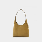 Suede Brooklyn 28 Shoulder Bag - Coach - Leather - Neutral