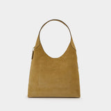 Suede Brooklyn 39 Shoulder Bag - Coach - Leather - Neutral