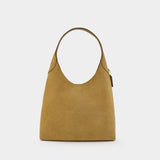 Suede Brooklyn 39 Shoulder Bag - Coach - Leather - Neutral