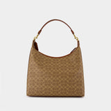 Signature Juliet Shoulder Bag 38 - Coach - Canvas - Brown