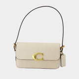 Refined Zoe Shoulder Bag - Coach - Leather - White